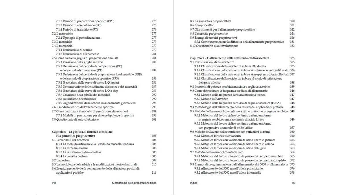 Metodologia della preparazione fisica