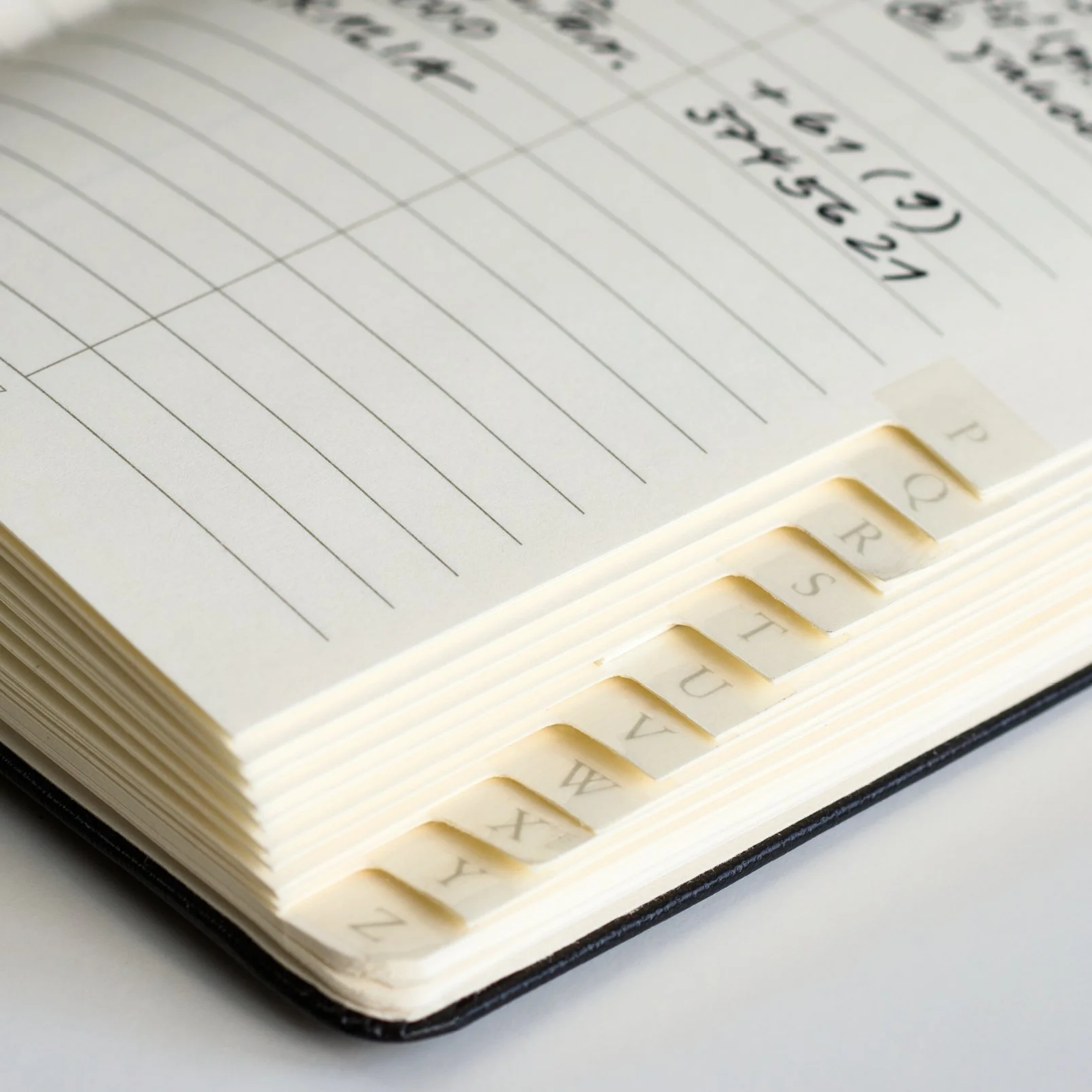 LEUCHTTURM1917 316927 Rubrica tascabile A6, copertina rigida, nero