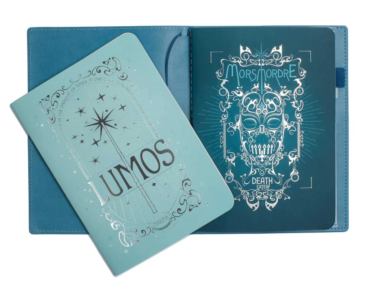Harry Potter: Expecto Patronum Traveler's Notebook Set: (Refillable Notebook)