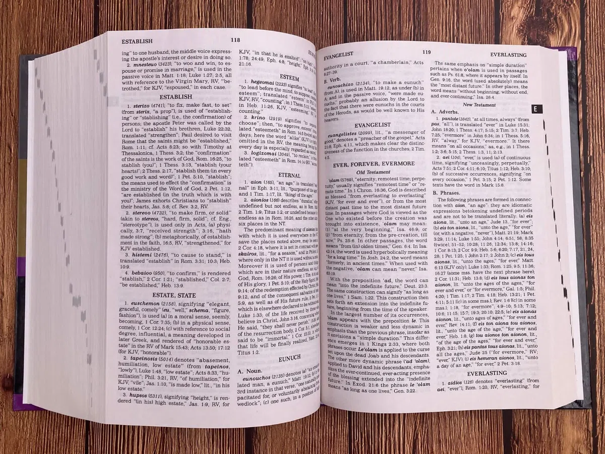 Strong's Concise Concordance and Vine's Concise Dictionary of the Bible: Two Bible Reference Classics in One Handy Volume