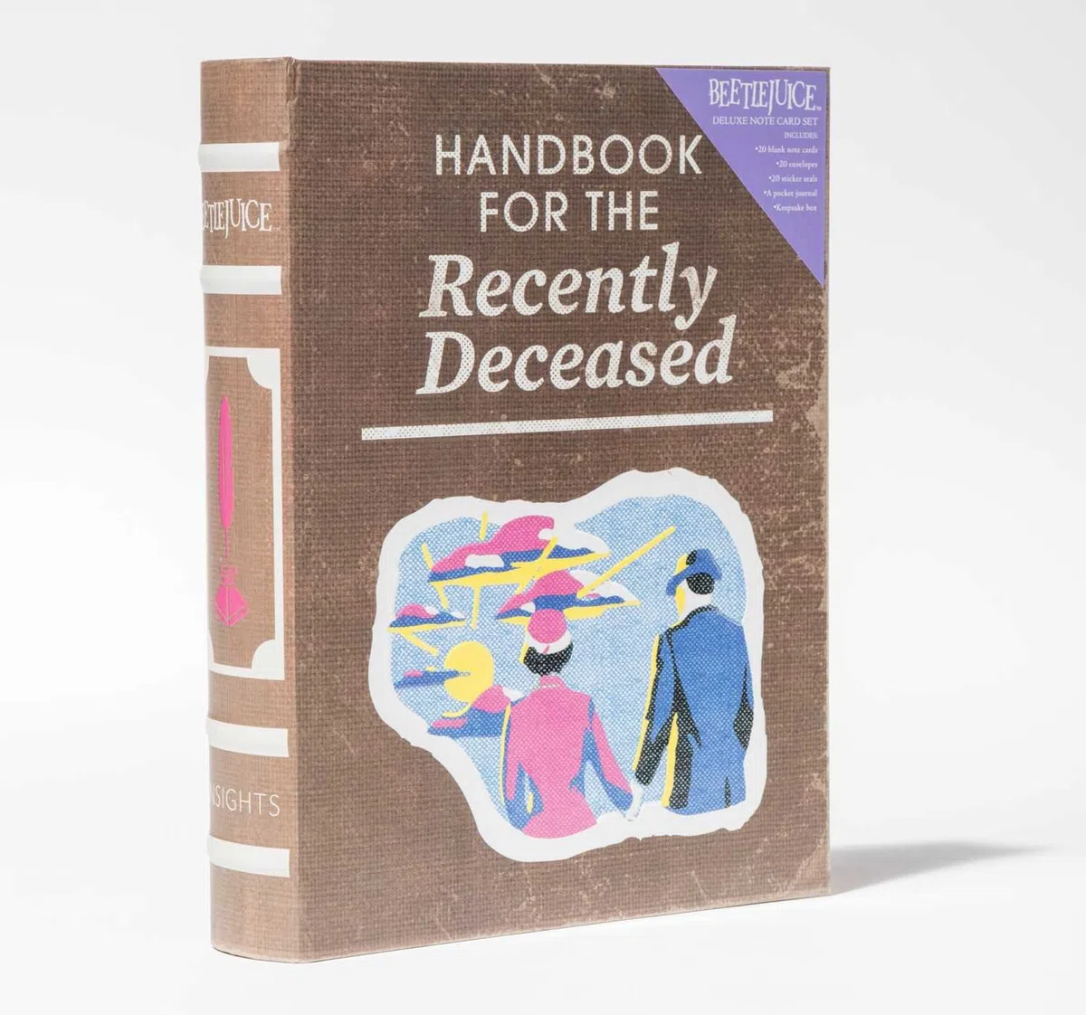 Beetlejuice - Handbook for the Recently Deceased Deluxe Note Card Set: With Keepsake Book Box: With Book Box
