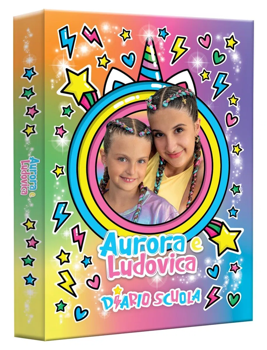 Aurora e Ludovica. Set scuola. Diario e astuccio. Ediz. a colori. Con astuccio