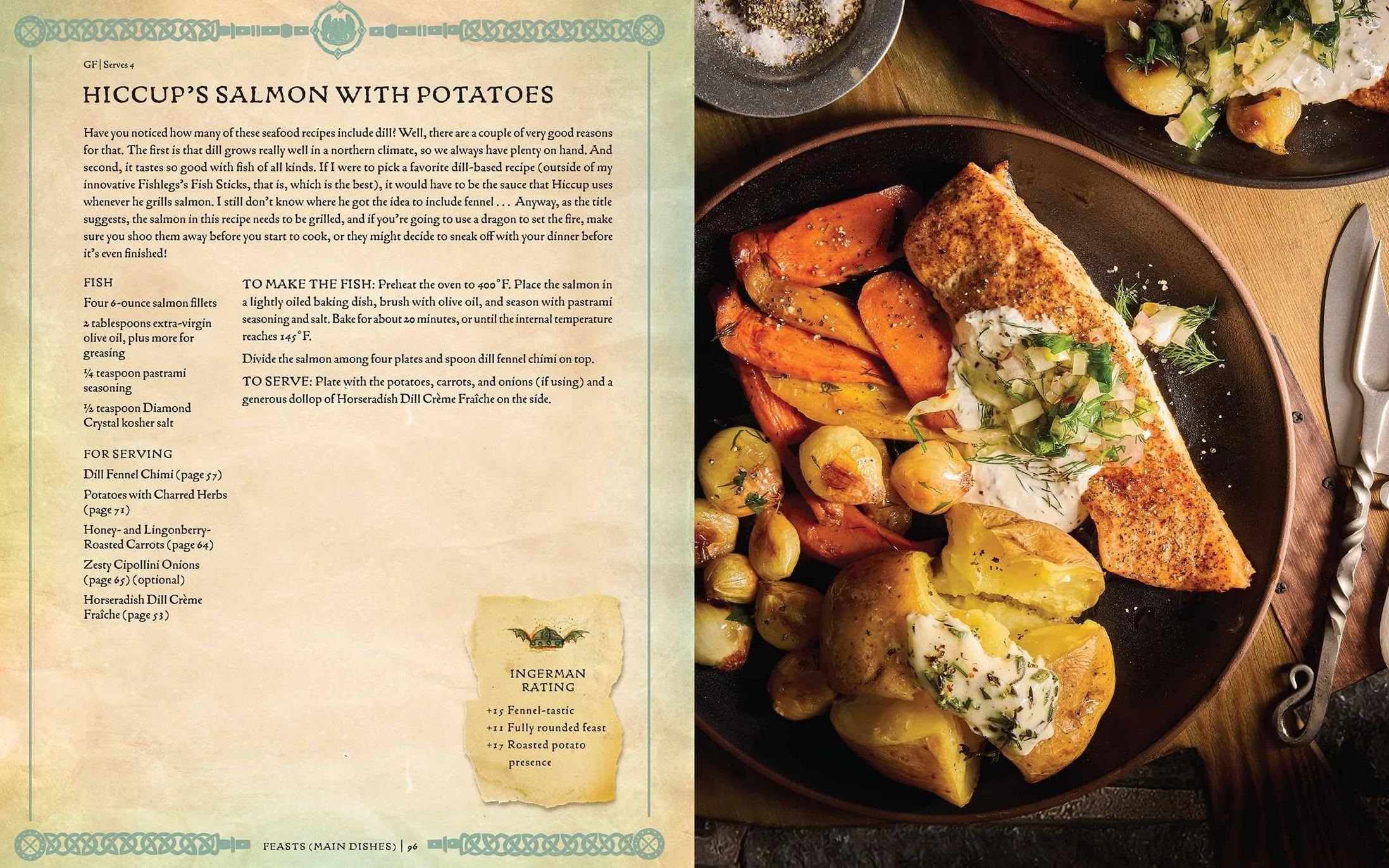 DreamWorks Dragons: Recipes from the Isle of Berk [Official Cookbook] : A Book of Feasts, Drinks, Desserts . . . and Dragons