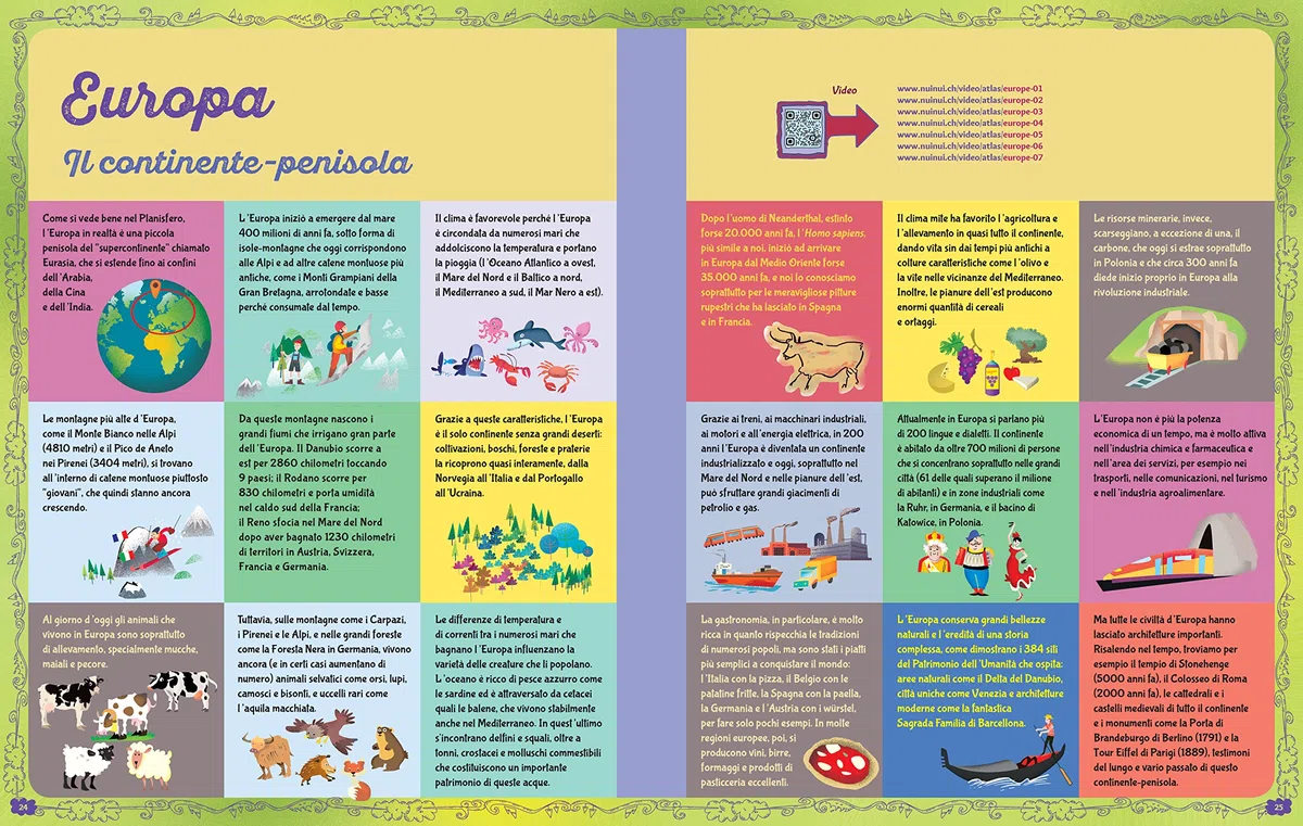 Pianeta Terra. Atlante per bambini. Mappe & video per scoprire il mondo e lo spazio. Ediz. ampliata. Con QR Code. Con 2 Poster