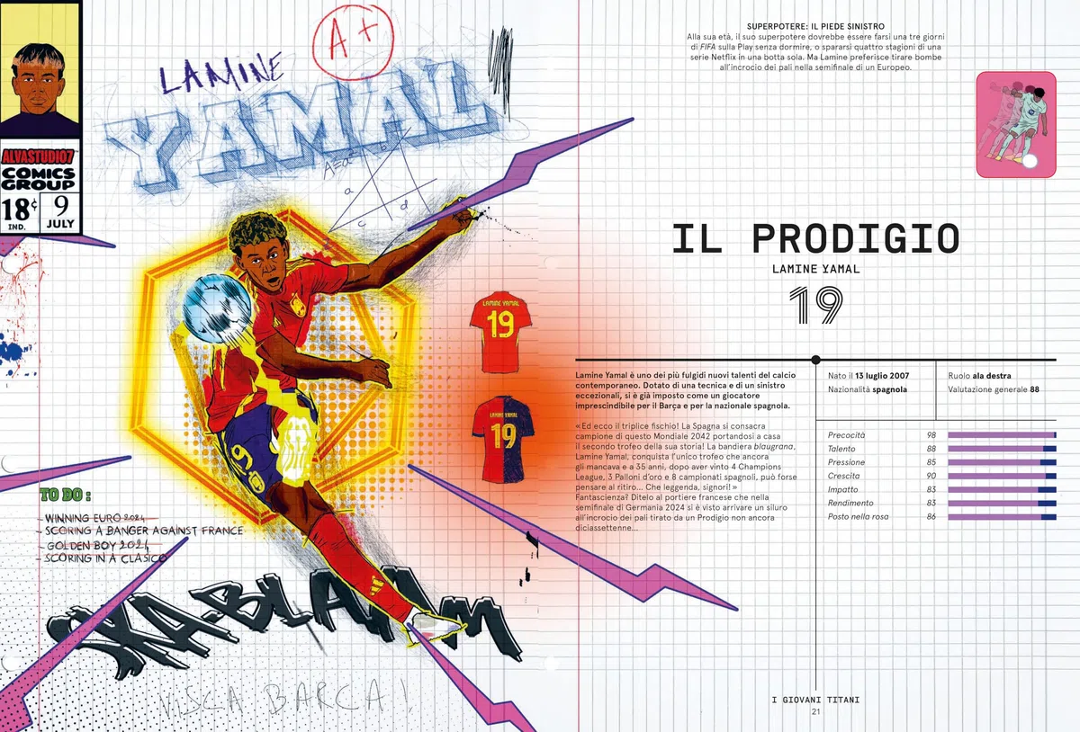 Supereroi del calcio. Ediz. a colori. Con Poster