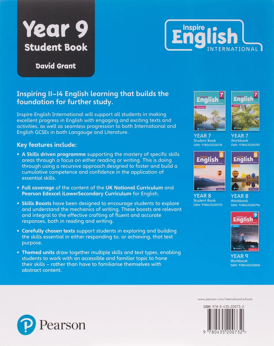iLowerSecondary English Student Book Year 9