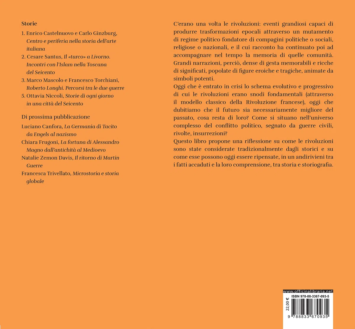 Rivoluzioni. Tra storia e storiografia