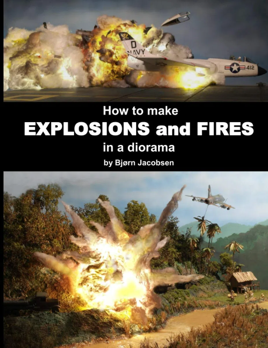 How to make EXPLOSIONS and FIRES in a diorama