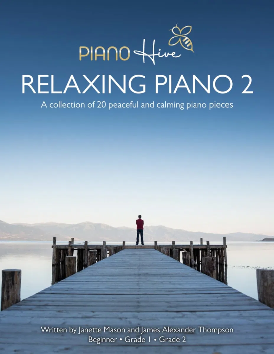 Relaxing Piano 2: Piano Sheet Music Book of 20 Relaxing Piano Pieces for Children & Adults, Late Beginner to Intermediate (Audio Supported)