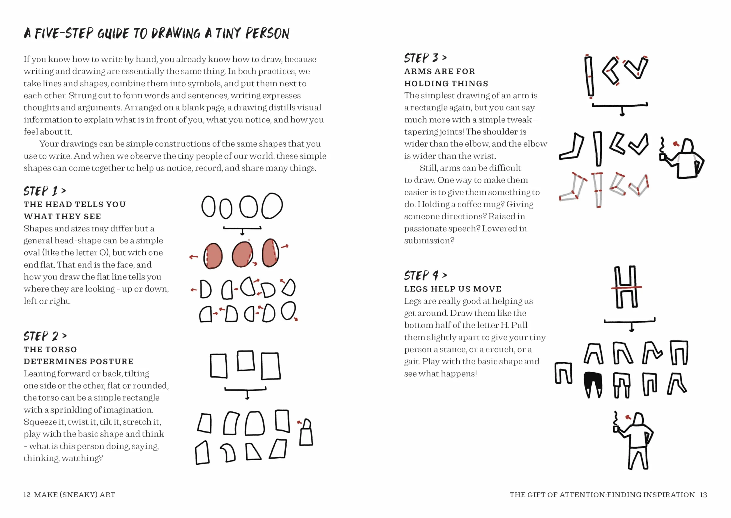 Make (Sneaky) Art: and other ideas to build your sketchbook habit