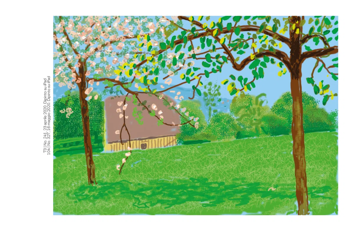 David Hockney. L'arrivo della primavera, Normandia. Ediz. a colori