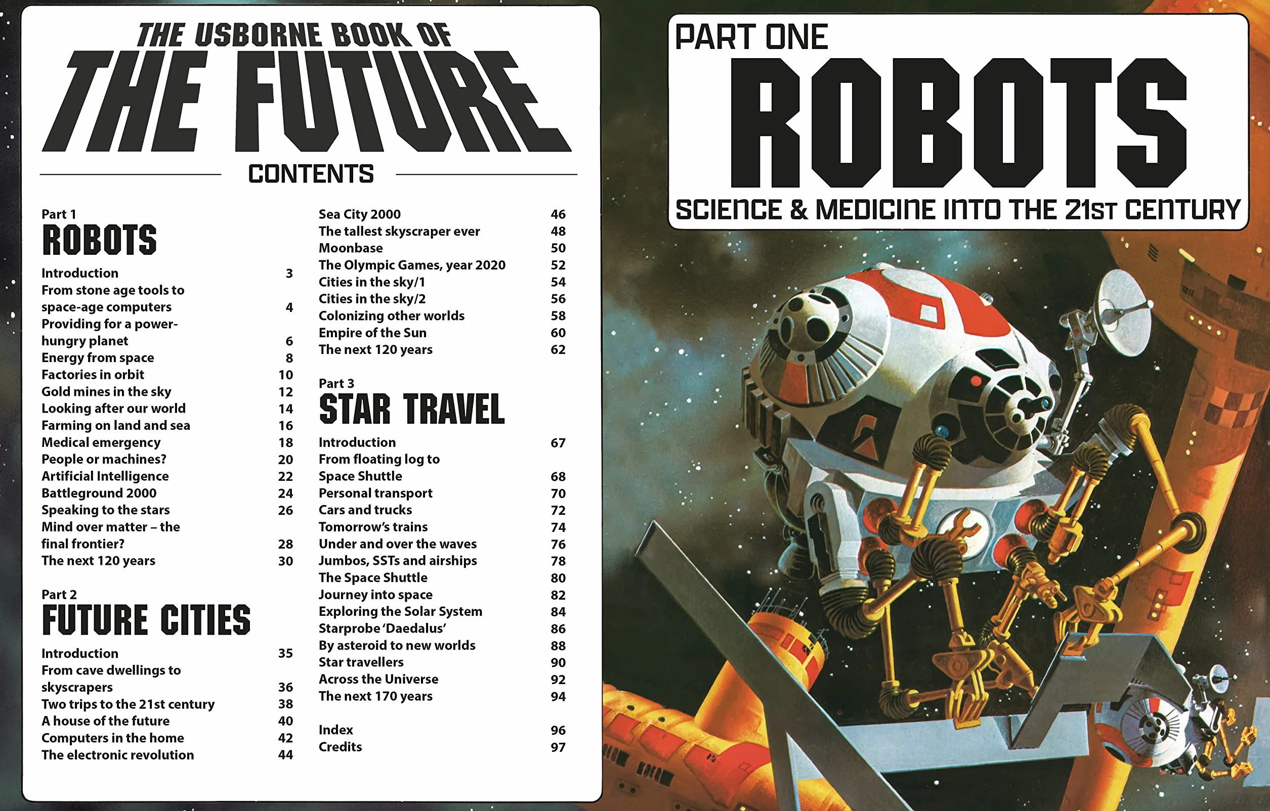 The Usborne Book of the Future: A view from the 1970s of the Year 2000... and beyond