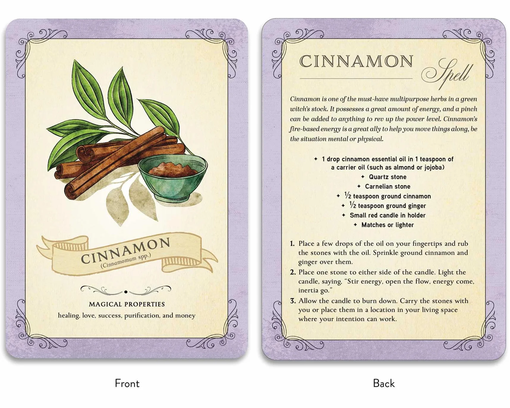 The Green Witch's Deck of Magical Herbalism : 50 of the Most Magical Plants, Herbs, and Flowers to Empower Your Craft