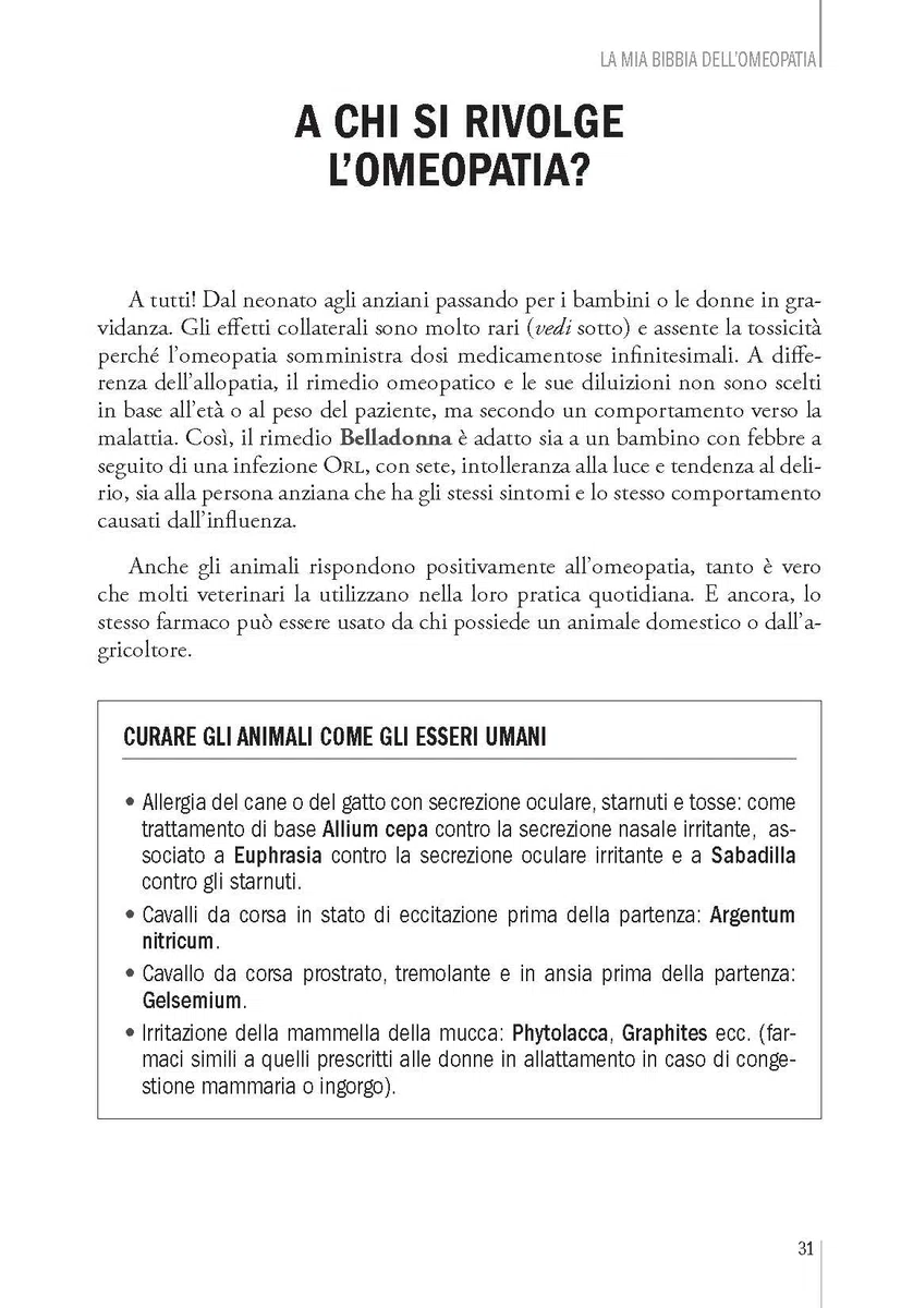 Il grande libro dell'omeopatia