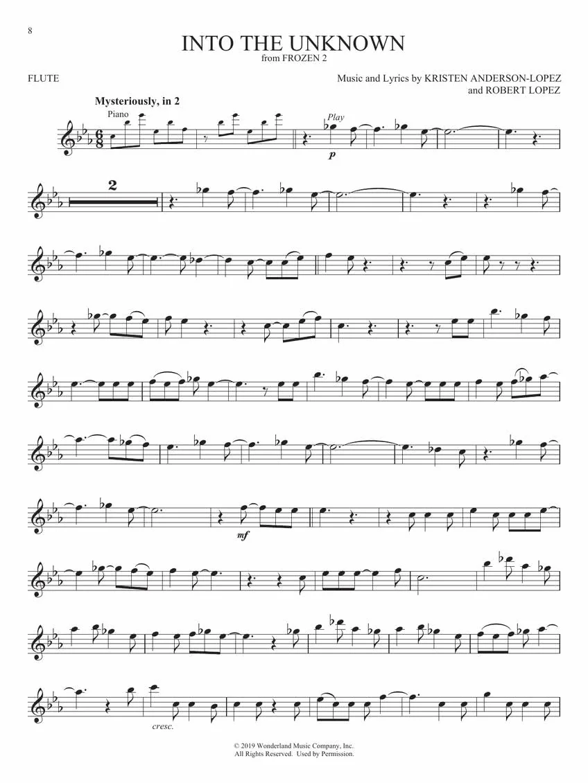 Favorite Disney Songs: Flute: Includes Downloadable Audio