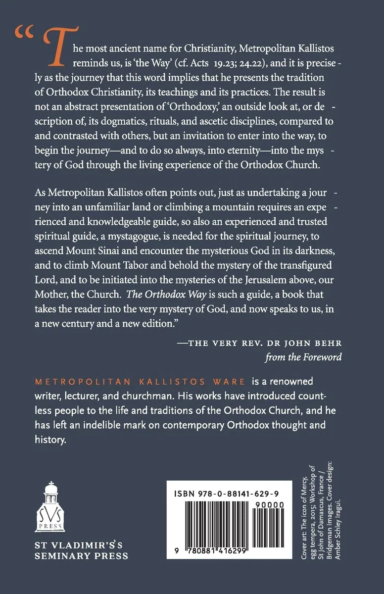 The Orthodox Way: 2