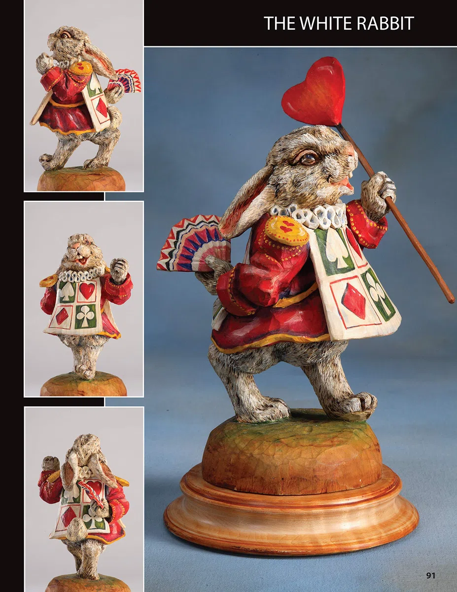 Caricature Carvers Showcase: 50 of the Best Designs and Patterns from the Caricature Carvers of America (Fox Chapel Publishing) 30 Featured CCA Members & Their Work