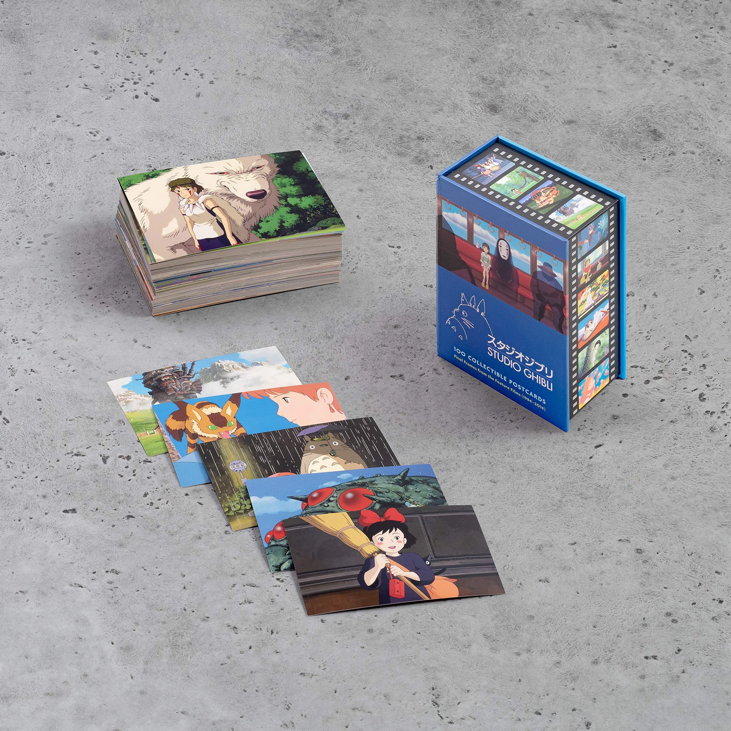 Studio Ghibli 100 Collectible Postcards: Final Frames from the Feature Films (1984-2014)