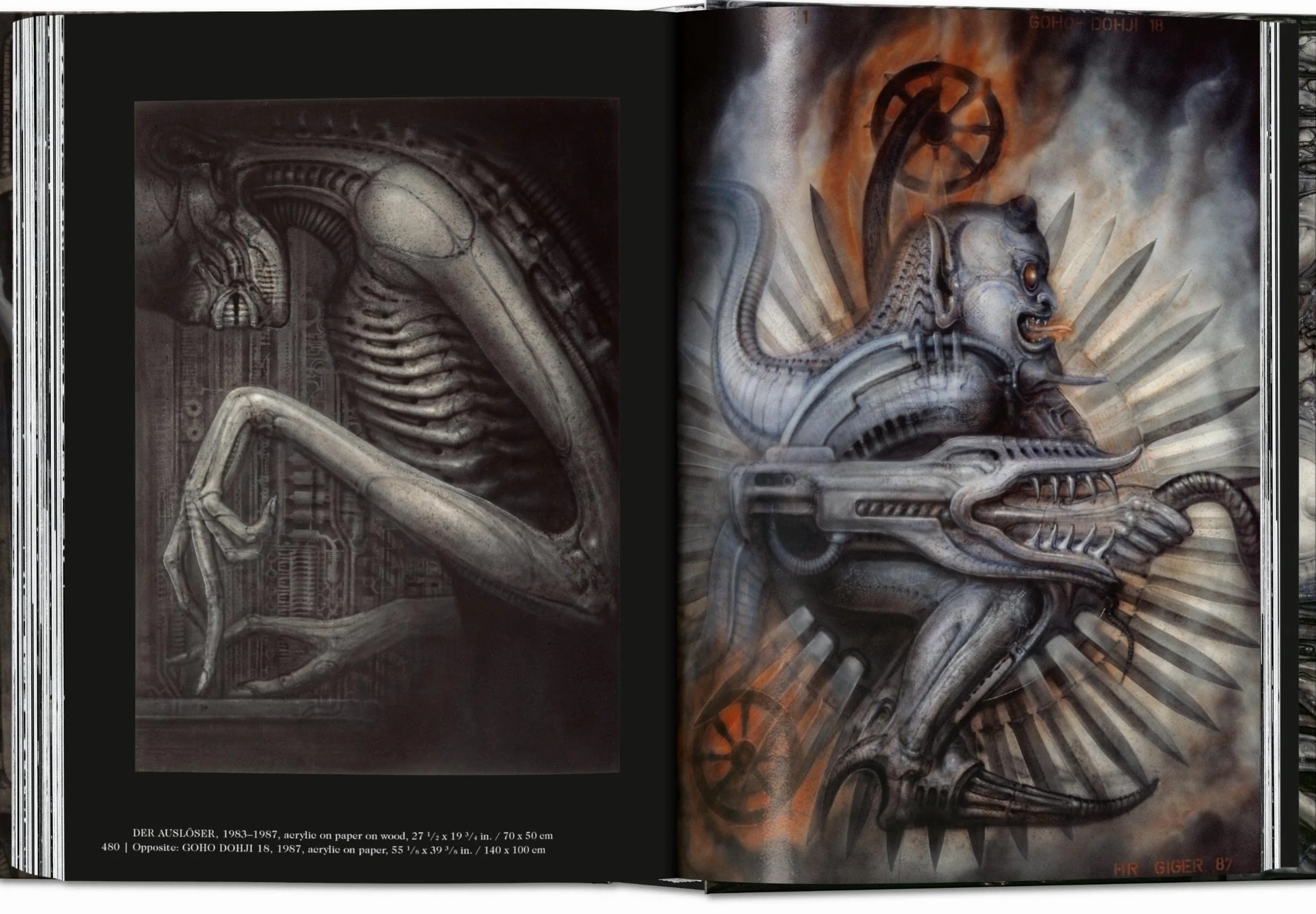 HR Giger: 45th Ed.