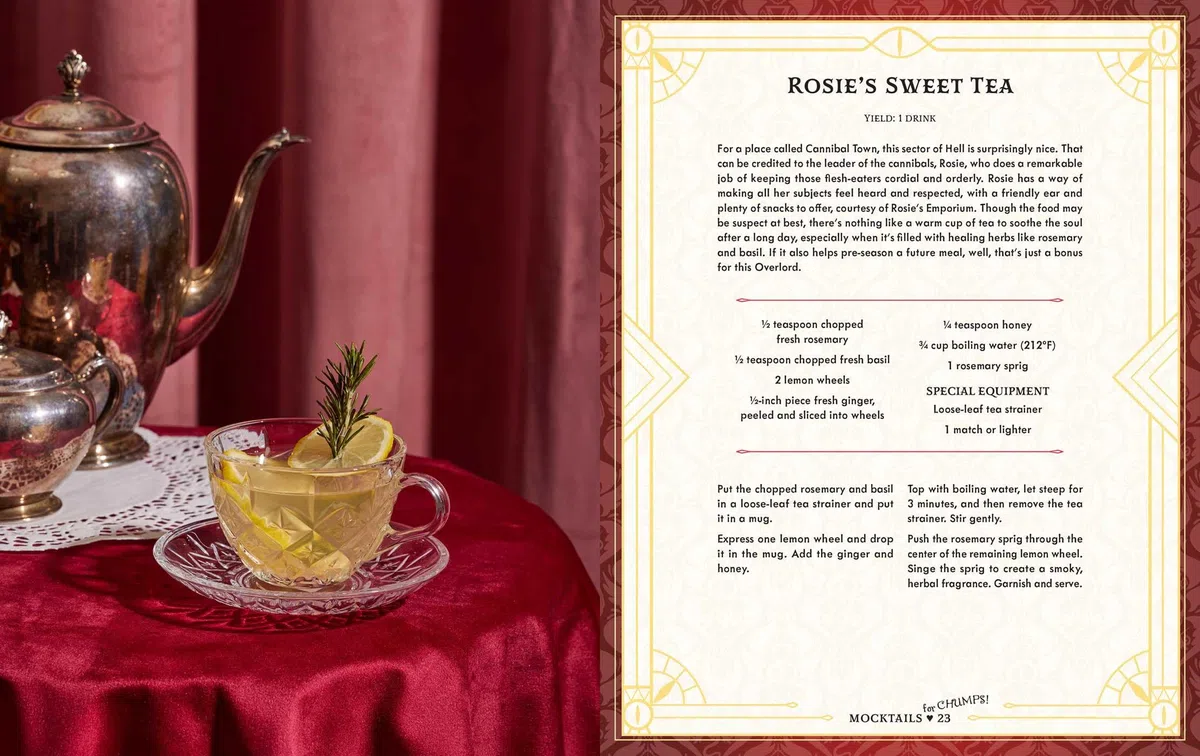 The Hazbin Hotel Bar Book: Drinks and Snacks for Wayward Sinners