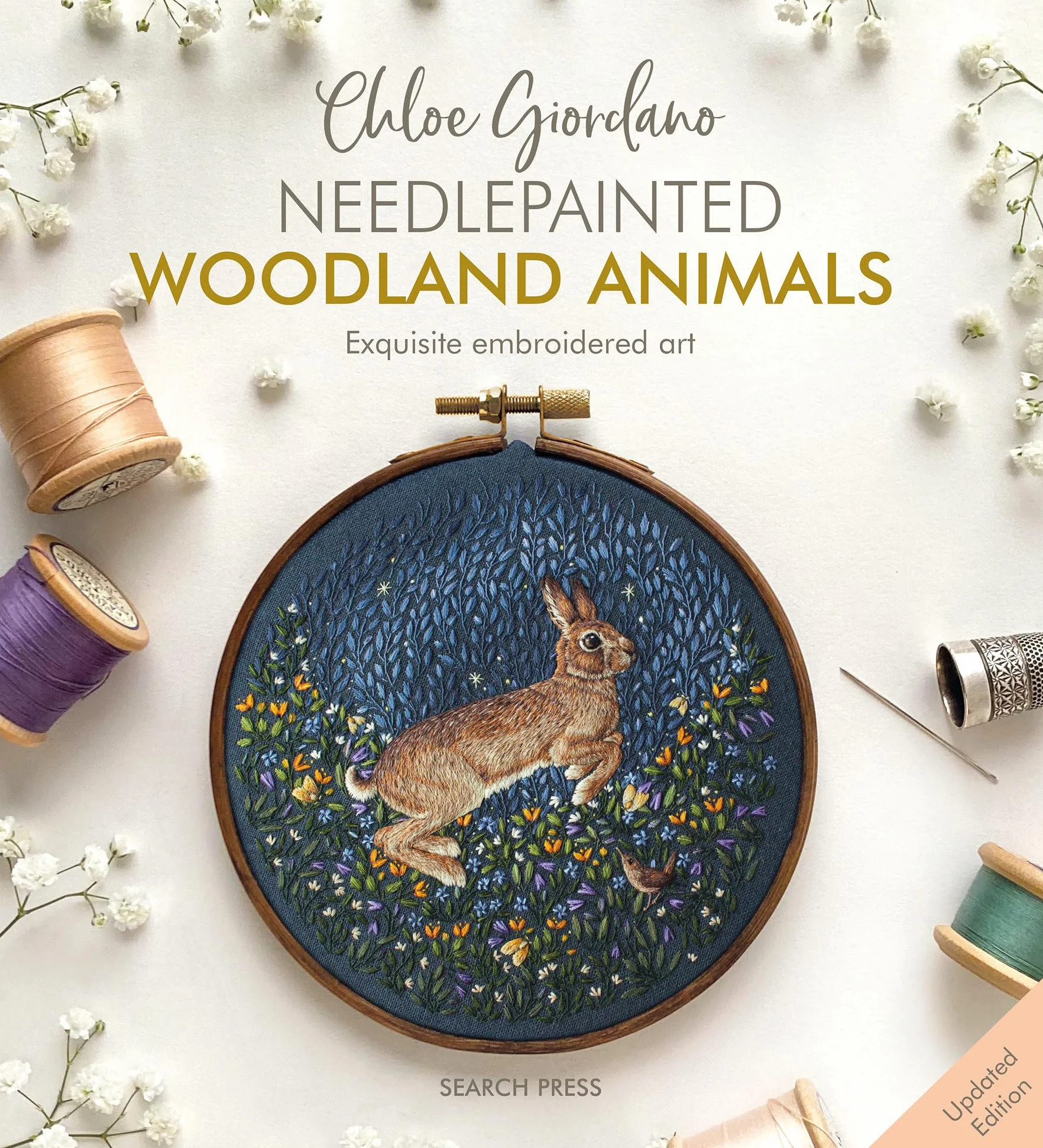 Chloe Giordano Needlepainted Woodland Animals: Exquisite Embroidered Art