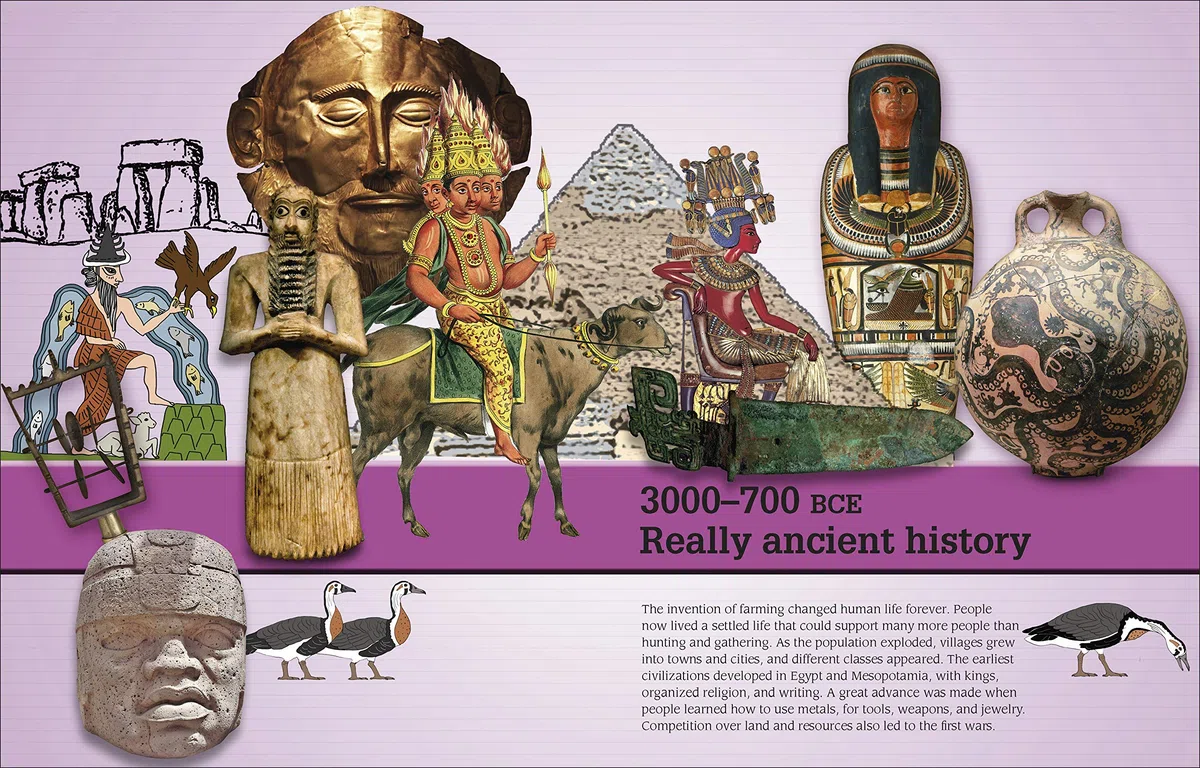 History Year by Year: The History of the World, from the Stone Age to the Digital Age