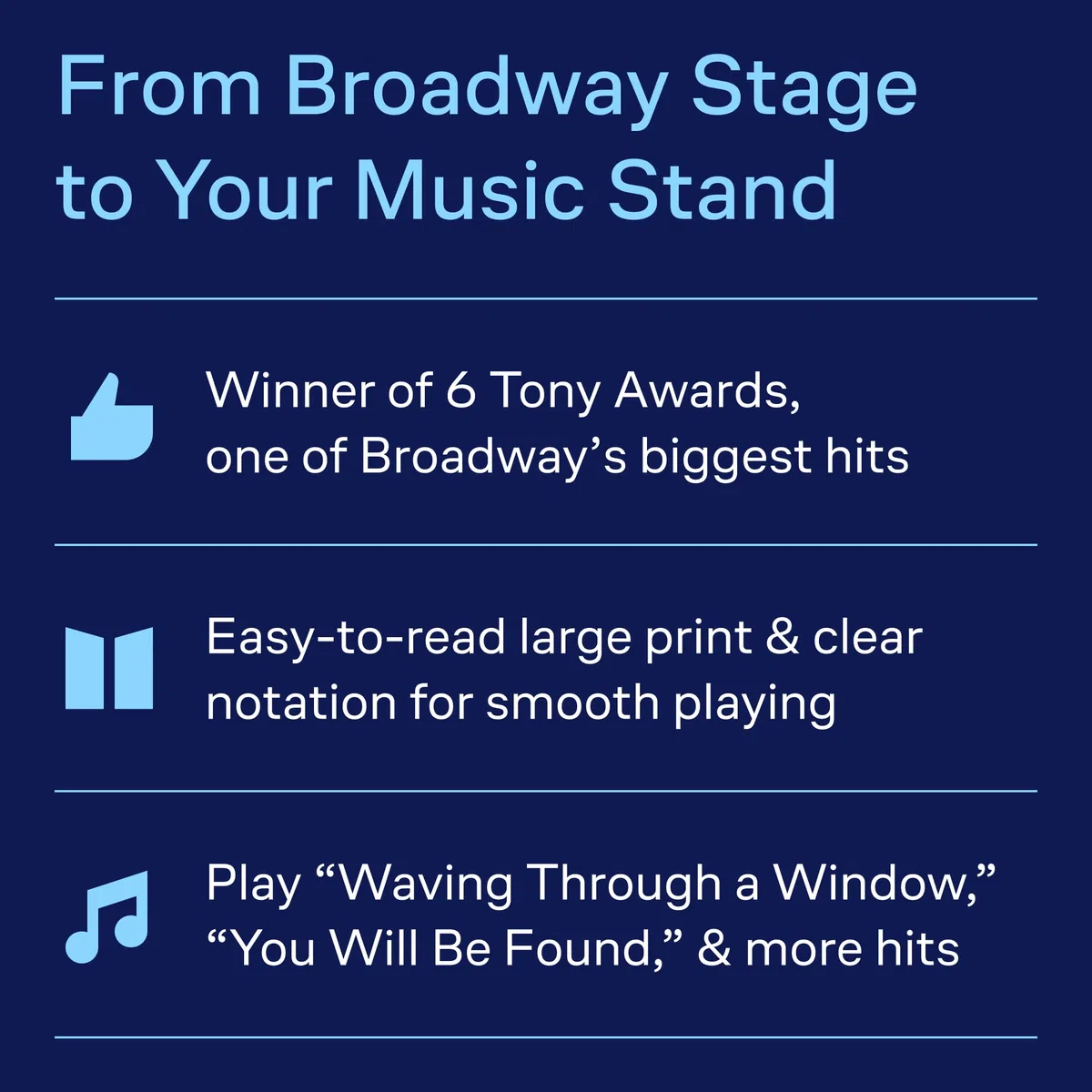 Dear Evan Hansen - Easy Piano Selections.