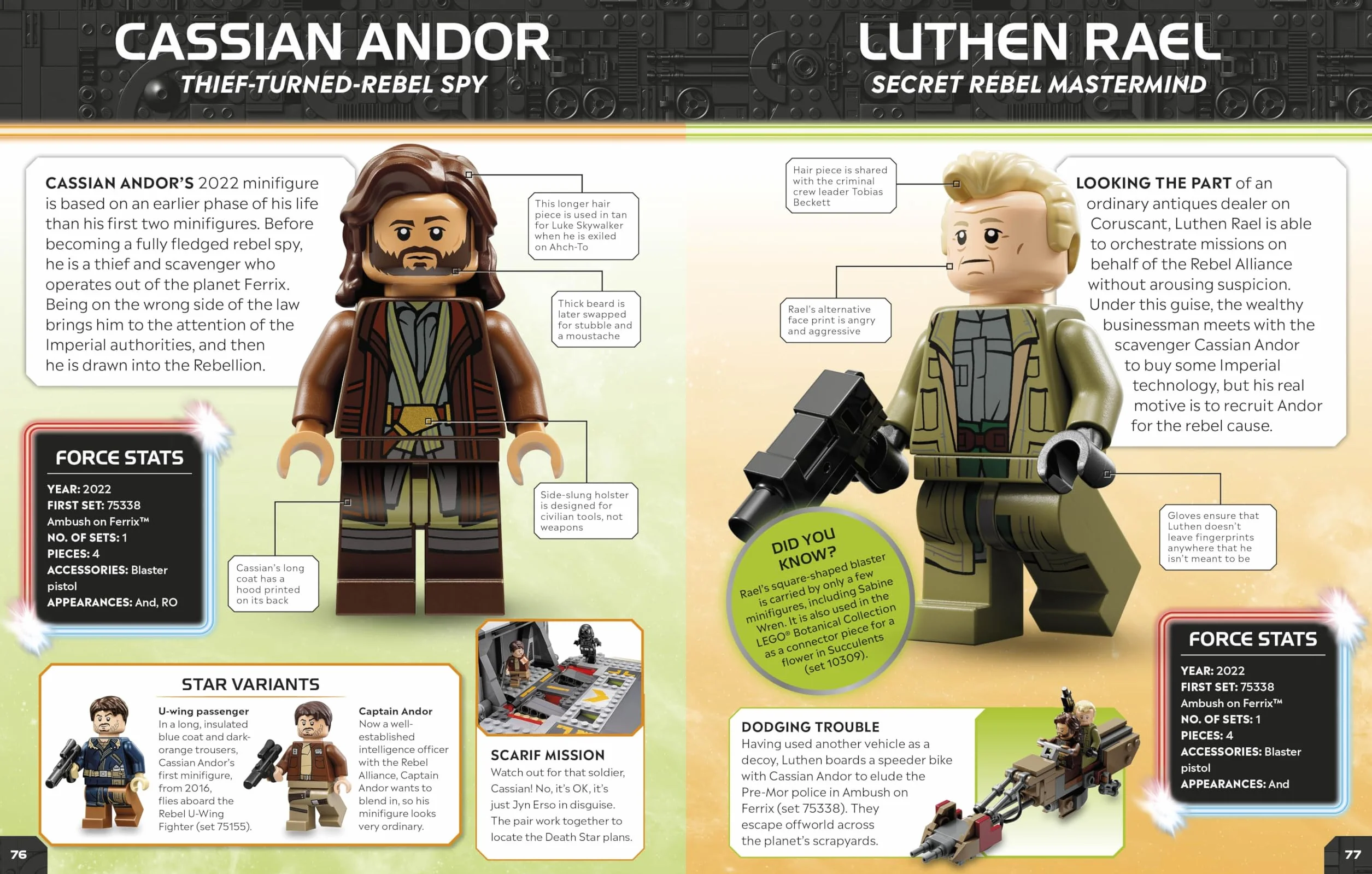 LEGO Star Wars Character Encyclopedia Updated Edition : The Ultimate Guide to the Best 200 Minifigures from the LEGO Star Wars Galaxy; Comes with Exclusive Emperor Palpatine Minifigure