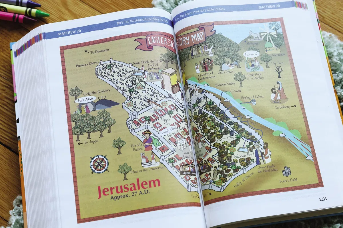 The Illustrated NLRV Holy Bible for Kids: New International Reader's Version