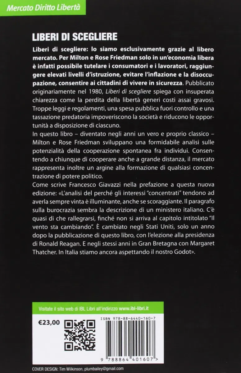 Liberi di scegliere. Una prospettiva personale