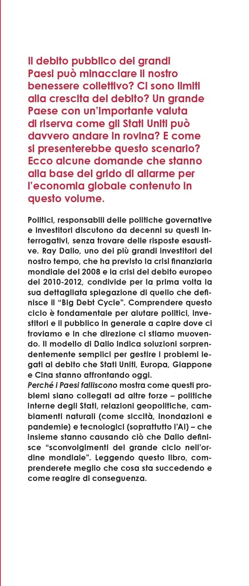 Perché i Paesi falliscono. Il grande ciclo dell'economia