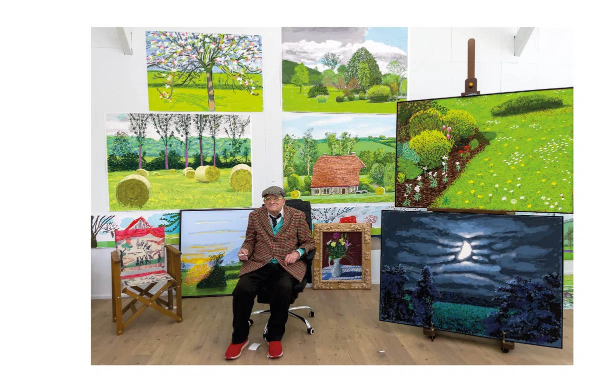 David Hockney. L'arrivo della primavera, Normandia. Ediz. a colori