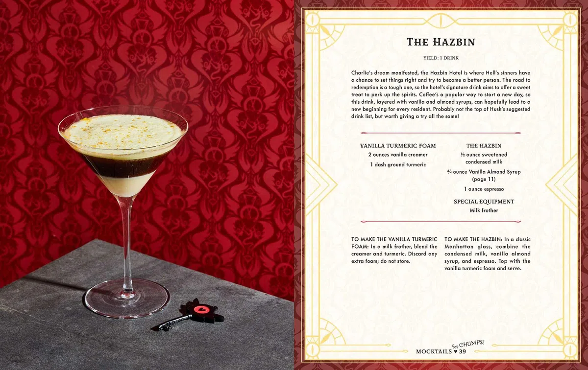The Hazbin Hotel Bar Book: Drinks and Snacks for Wayward Sinners