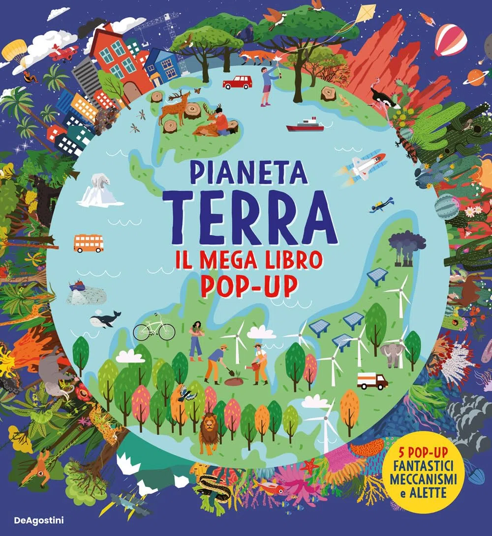 Pianeta Terra. Il mega libro pop-up. Ediz. a colori