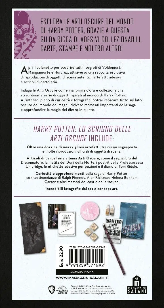 Harry Potter. Lo scrigno delle arti oscure. Con gadgets