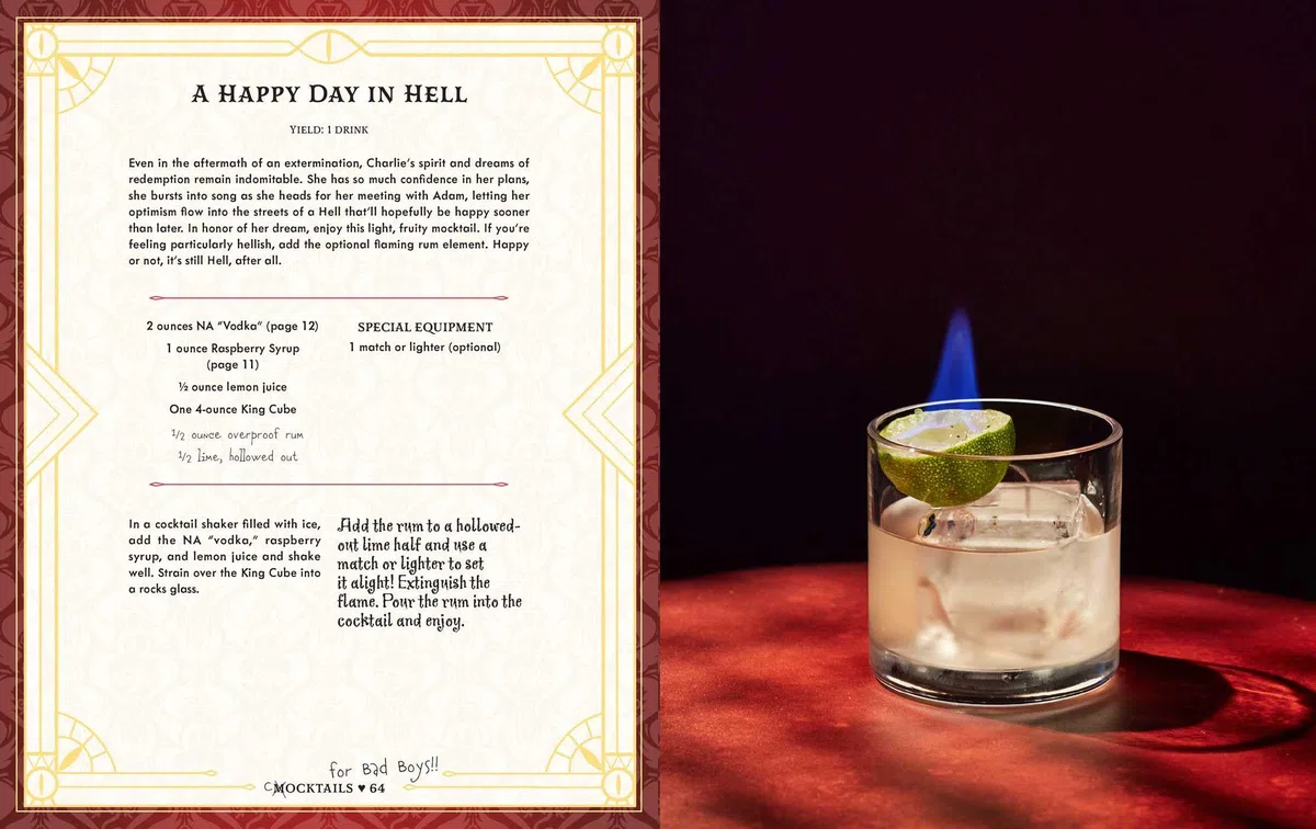 The Hazbin Hotel Bar Book: Drinks and Snacks for Wayward Sinners