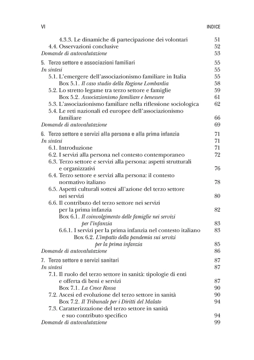 Lineamenti di sociologia del Terzo settore