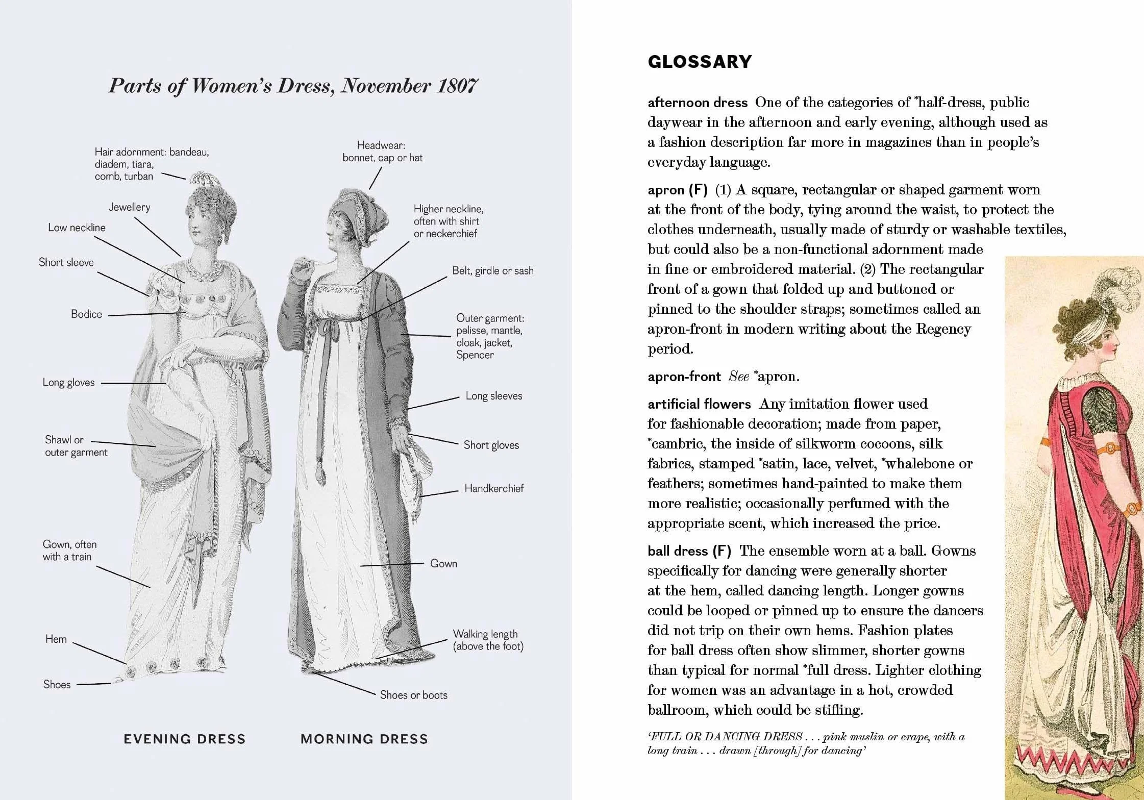A Guide to Regency Dress : from Corsets and Breeches to Bonnets and Muslins