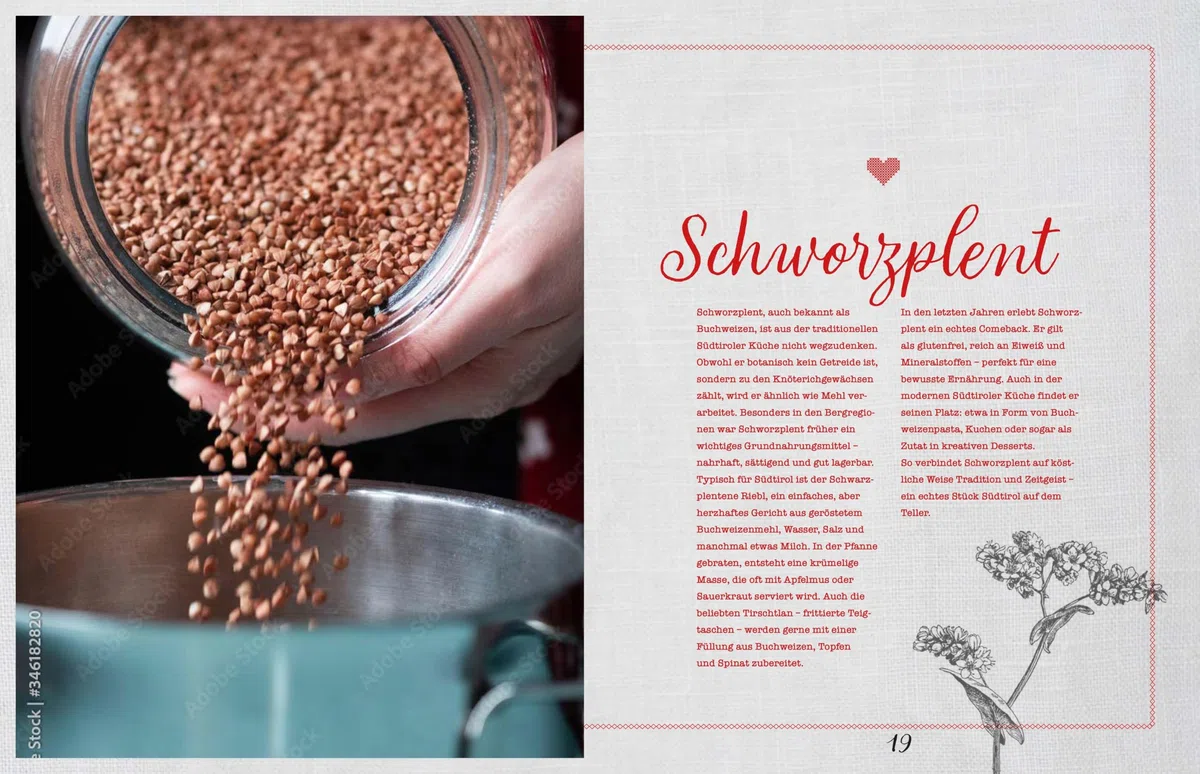 Von Generation zu Generation. Südtiroler Bauernküche. Die besten traditionellen Rezepte