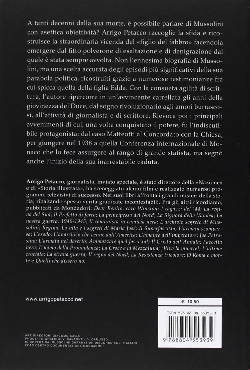 L'uomo della provvidenza. Mussolini, ascesa e caduta di un mito