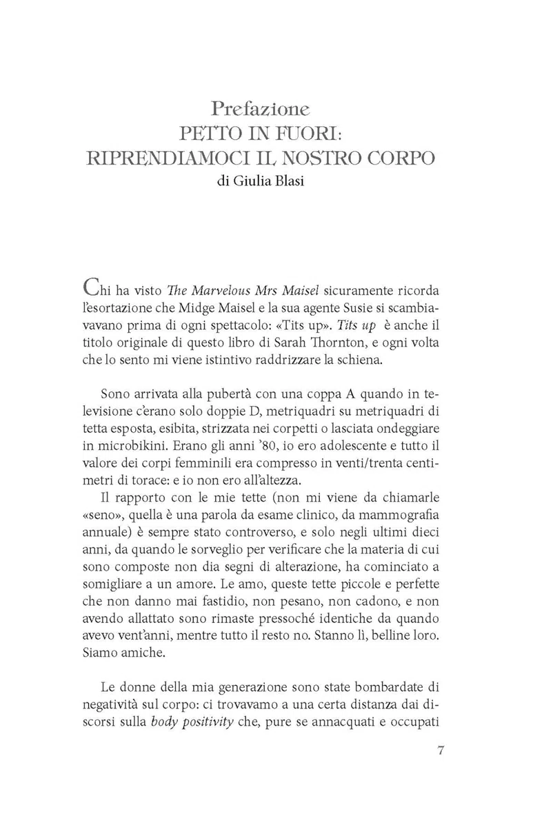 Tette. La rivoluzione femminile, presa di petto