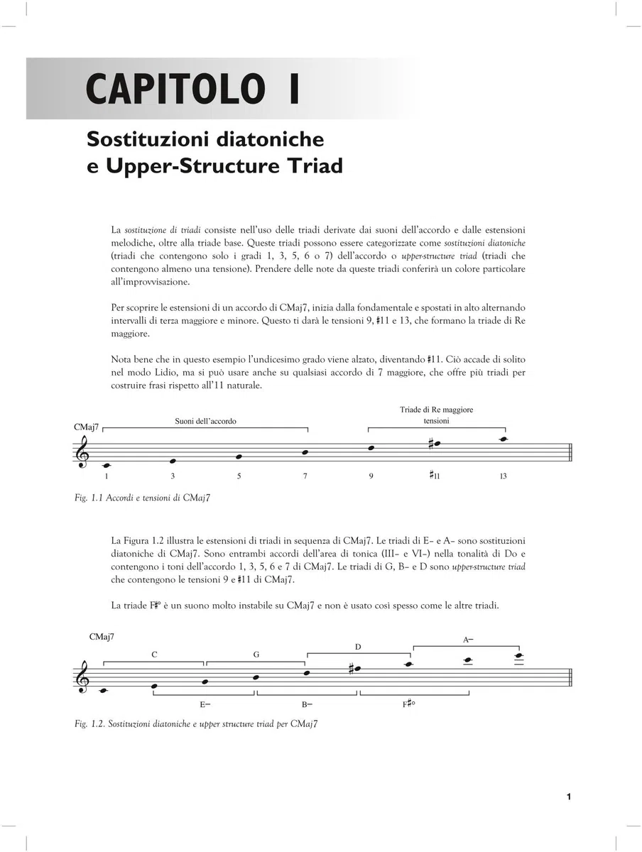 Improvvisazione jazz per chitarra. Un approccio armonico