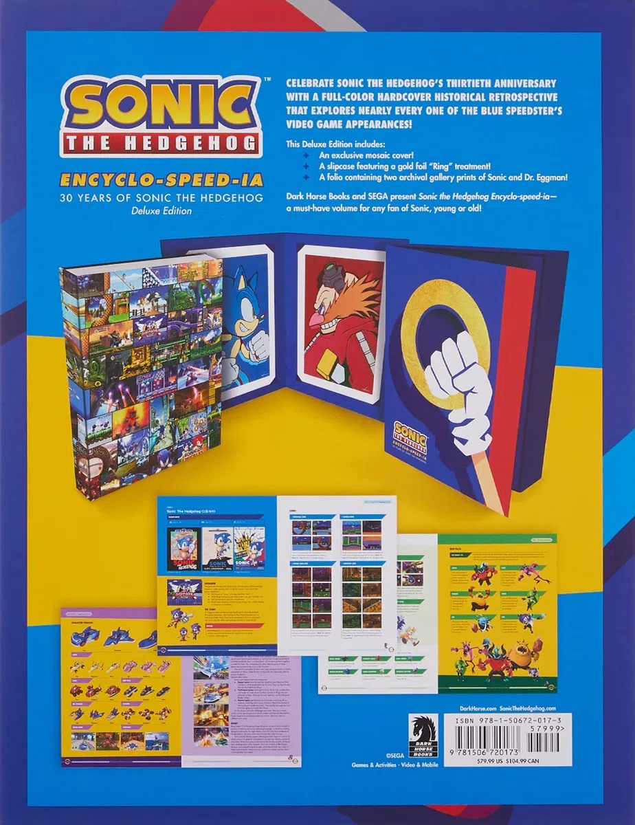 Sonic the Hedgehog Encyclo-speed-ia (Deluxe Edition): 30 Years of Sonic the Hedgehog